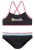 BENCH Bikini  lichtblauw / geel / lichtroze / zwart