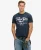 Superdry Mannen Workwear T-shirt met Metallic Print Blauw
