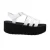 Rocket Dog Dames/Dames Helio Terrence Wedge Sandalen (Wit/zwart)