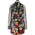 AmyLynn Mini-jurk met bloemenprint en hoge hals voor dames (Bloemen)
