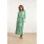 Smashed Lemon 24040 satijnachtige maxi jurk |