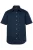 Men Plus Overhemd  navy / wit