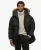 Superdry Mannen Lange Gewatteerde Everest Parka Zwart