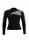 Trendyol Curve Dames Zwart Effen Lang, Getailleerd Grote maten Blouses