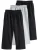 Next Broek  lichtgrijs / zwart
