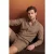 TRENDYOL MAN Heren Beige Effen Lang Regular fit Overhemden