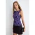 TRENDYOLMİLLA Dames Paars Bloemen Mouwloos Getailleerd Blouses