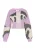 IZIA Trui  lavendel / zwart gemêleerd / offwhite