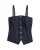 G-STAR Shirt ‘Kick Bustier Top’  zwart