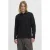 JACK & JONES ESSENTIALS regular polo met textuur zwart