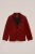 WE Fashion – Jongens regular fit velvet blazer – Regular fit – Rood –