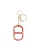 Twin Set Sleutelhanger  goud / rood