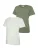 MAMALICIOUS Shirt ‘MLMIA’  donkergroen / wit