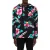 Moschino Hibiscus Print Hoodie Black