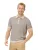 Brax polo beige geprint katoen normale fit