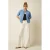 King Louie blouse light blue denim