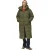 Vero Moda Elanor Laurie gewatteerde lange jas voor dames (Groen)