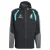 ADIDAS PERFORMANCE Functionele jas ‘Mercedes-AMG Petronas Formel 1 Team Mechanics’  turquoise / grijs / zwart