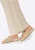 Wittchen Dames Faux Raffia Slides Beige, Beige Synthetisch Materiaal