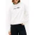 Tommy Hilfiger Gold Button Script Terry Pullover Sweatshirt Ecru