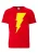 LOGOSHIRT Shirt ‘Shazam’  geel / rood