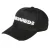 DSQUARED2 wit geborduurd logo zwarte dop