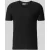 MCNEAL T-shirt met geribde ronde hals