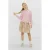 Coolcat gebreide trui Fleur roze / zilver