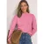 Trui met col en knoopdetails