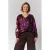 Gozzip Plus Size gebloemde blouse – meerkleurig
