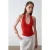 Halternek Cut-Out Bodysuit