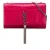 Tweedehands Middelgrote Croco Geëmbossede Leren Kate Tassel Crossbody