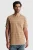 Cast Iron T-shirt regular fit Kaki heren