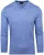 Suitable Merino Pullover V-Hals Lichtblauw