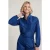 River Woods Blue Taffeta Blouse Long Sleeves