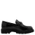 s.Oliver Women Shoes chunky lakleren loafers – zwart