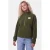 PIECES gebreide trui met patches en teddy details – groen