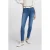 Morgan skinny jeans medium blue denim