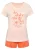 VIVANCE Pyjama  oranje / lichtroze