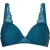 Livera Co Bra Tshirt Donna Stripe Lace Ultraviolet