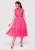 Ombre Avondjurk  fuchsia