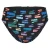 Puma Dames All Over Logo Bikini Slip (Zwart/Multi)