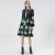 Mid-lengte blouse-jurk met bloemenprint