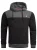 Alessandro Salvarini Sweatshirt  donkergrijs / zwart