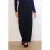 LOLALIZA wide leg regular waist broek donkerblauw
