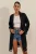 Midi Strand Kimono met Pompom Detail