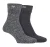 Dames Turn Cuff Sokken | Jeep | Wandelsokken Voor Vrouwen, Comfortabele Prestaties Polyester Sokken – Antraciet / Leisteen