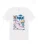 Nike Sportswear Shirt ‘AIR MAX 90’  blauw / oranje / zwart / wit