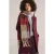 We Fashion Coat Burgundy Red