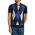 Lyle & Scott Argyle Gebreide Poloshirt, Blauw